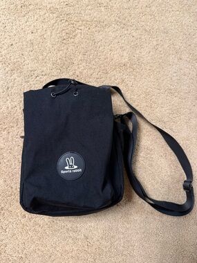 Sports Rabbit Black Lunch Bag